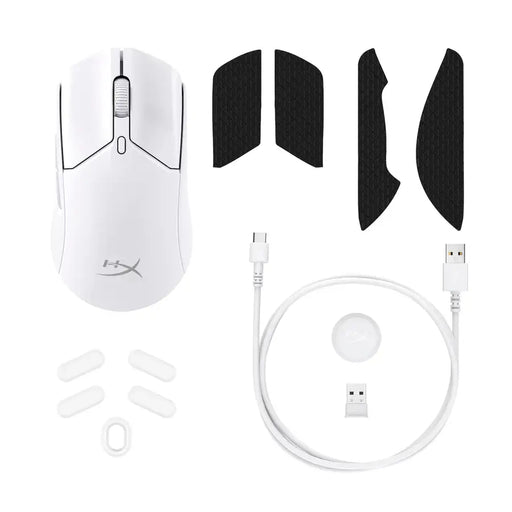 Gaming Mouse HyperX 6N0A9AA White - Геймърски мишки<<<Геймърска периферия<<<ValiAPI&&&Компютър Игри<<<Компютри|