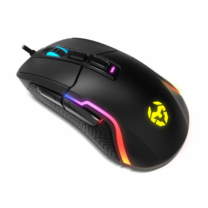 Gaming Mouse Krom NXKROMKICK Black 6200 dpi RGB - Компютър Игри<<<Компютри| Електроника<<<BigBuy&&&Гейминг Мишка и