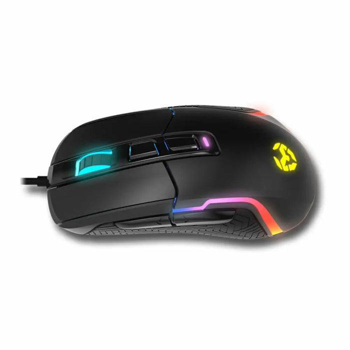 Gaming Mouse Krom NXKROMKICK Black 6200 dpi RGB - Компютър Игри<<<Компютри| Електроника<<<BigBuy&&&Гейминг Мишка и