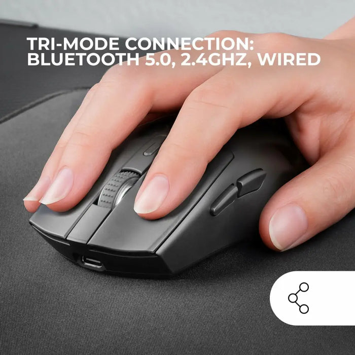 Gaming Mouse Mars Gaming MMT3 Black - Компютър Игри<<<Компютри| Електроника<<<BigBuy&&&Гейминг Мишка и Подложка за