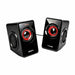 Gaming Speakers Mars Gaming MS1 Black Red/Black 10 W - Електроника Периферни и резервни части<<<Компютри|
