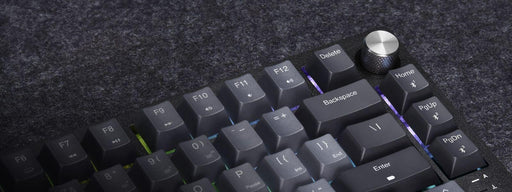 Gaming wireless/bluetooth mechanical keyboard Corsair K65 Plus RGB 75% Corsair MLX Fusion Tactile Yellow switch