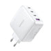 GaN Fast Charger 3xUSB C / USB 100W PPS Ugreen CD226 - White - Cell phone USB charger<<<HurtelXML