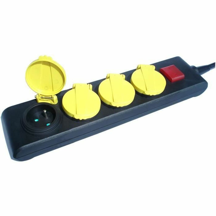 4-socket plugboard with power switch GAO (1,5 m)