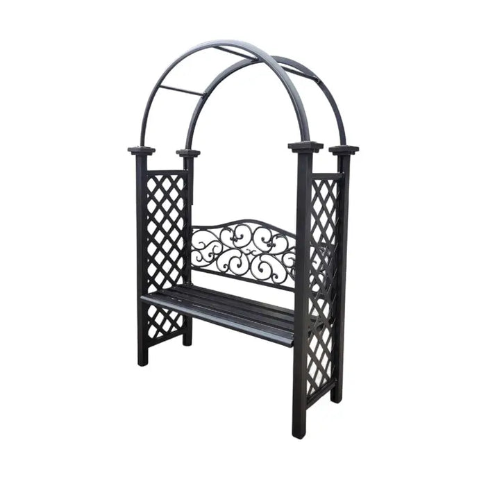 GARDEN BENCH WITH ARCH RICHMOND HD HD-11034 - Столове<<<Градински мебели<<<Градина<<<Praktiker