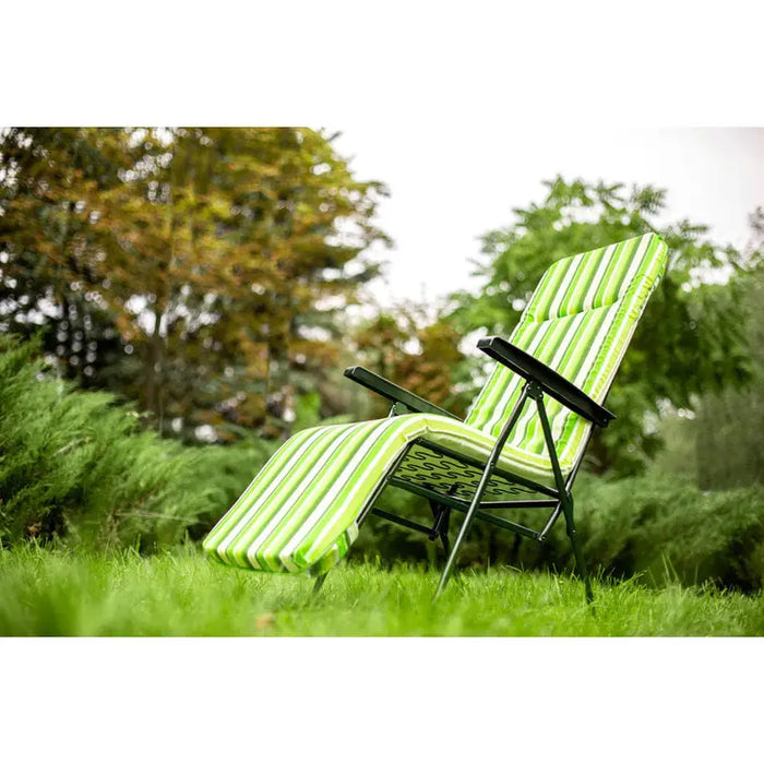GARDEN CHAIR 6 POSITION 120X65X105CM ALBERTO - Шезлонги<<<Градински мебели<<<Градина<<<Praktiker&&&Шезлонги<<<Градински