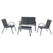 Garden furniture set RIVET black - Garden sofasSOF-OGR<<<Sofas and couchesSOF<<<ActionPL
