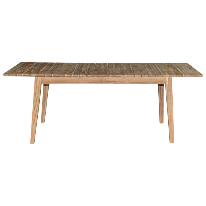 GARDEN TABLE TEAK 160/210X90X77CM GARDEN KINGS TEMPUR