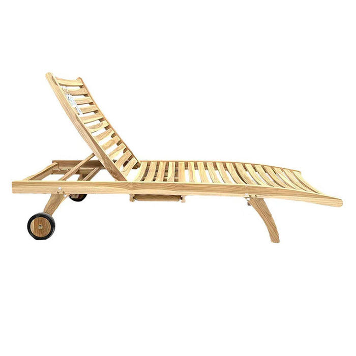 GARDEN CHAIR CHAIR TEAK 200X63X36CM GARDEN KINGS KUTA