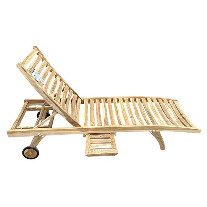 GARDEN CHAIR CHAIR TEAK 200X63X36CM GARDEN KINGS KUTA