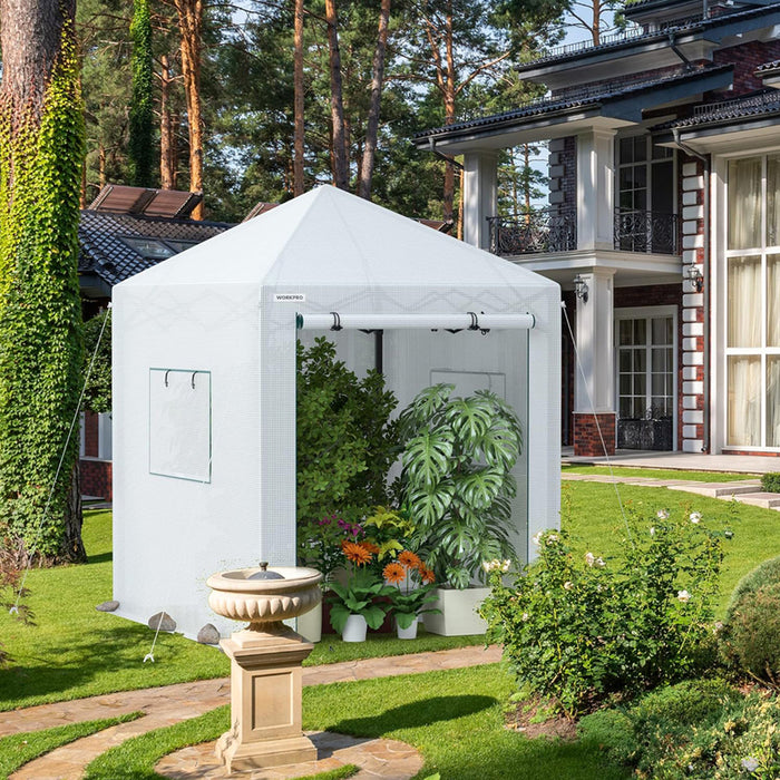 GREENHOUSE FOLDABLE 300X300X270 GARDEN KINGS 419205 POP-UP