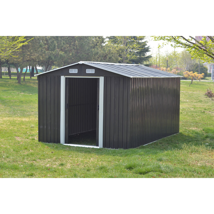 TOOL HOUSE WITH SLIDING DOORS GARDEN KINGS 141274