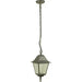 GARDEN LANTERN HANGING SILVER PATINA E27 BELIGHT - Градински фенери<<<Външно