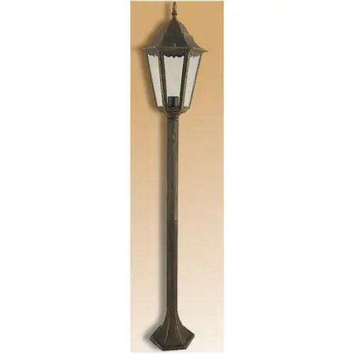 GARDEN LANTERN STANDING 100CM E27 YELLOW PATINA BELIGHT - Градински фенери<<<Външно