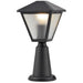 GARDEN LANTERN STANDING 60W E27 IP44 BLACK BELIGHT - Градински фенери<<<Външно