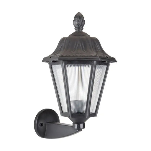 GARDEN LANTERN TOP/BOTTOM BRACKET E27 IP44 BLACK VITO VERONA - Градински фенери<<<Външно