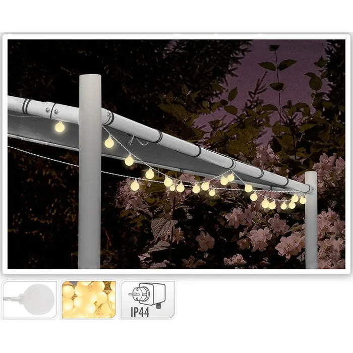 GARDEN LIGHTING LED ON CURRENT 300CM 80 LAMPS AX8779250 - Шатри<<<Чадъри сенници и