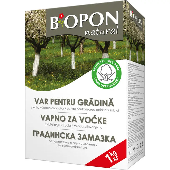 GARDEN LIME 1KG BIOPON - Торове<<<Торове почви и тревни смески<<<Градина<<<Praktiker