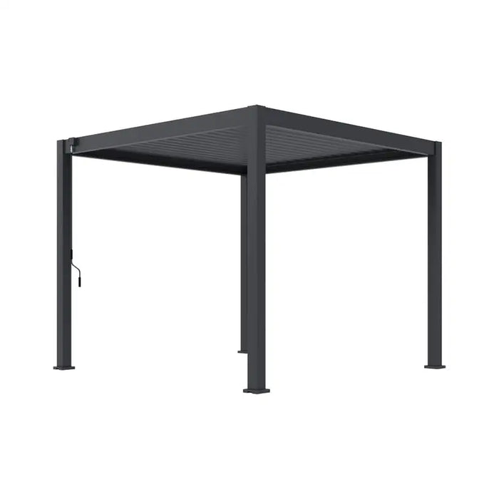 GARDEN PERGOLA 300X300CM WITH ADJUSTABLE LAMS ROSSIMA INTRO NEO ALUM FR-PG 84018 - Шатри<<<Чадъри сенници и
