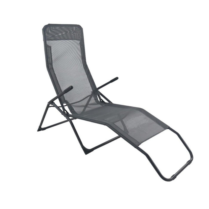 GARDEN CHAIR DARK GREY HOME B
