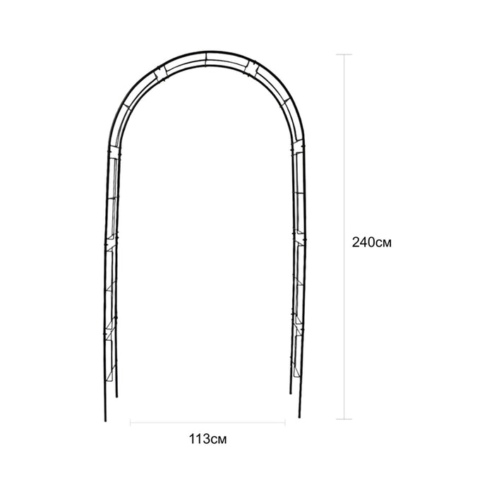 GARDEN ARCH 113X38X229CM GARDEN STAR HD-10505