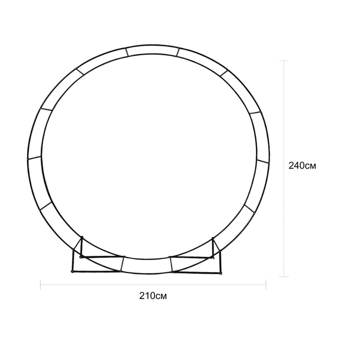 GARDEN ARCH 210X37X240CM GARDEN STAR HD-10507