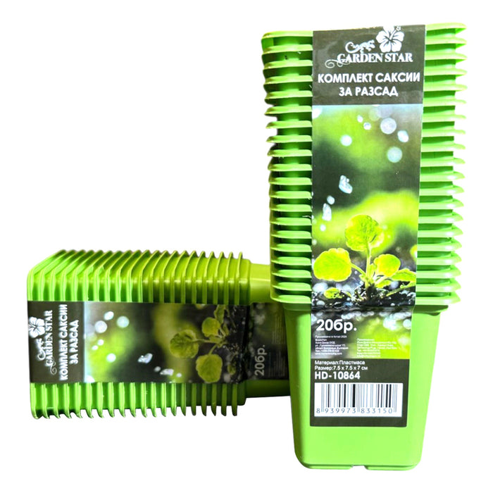 SET OF SEEDLINGS 20PCS GARDEN STAR HD-10864