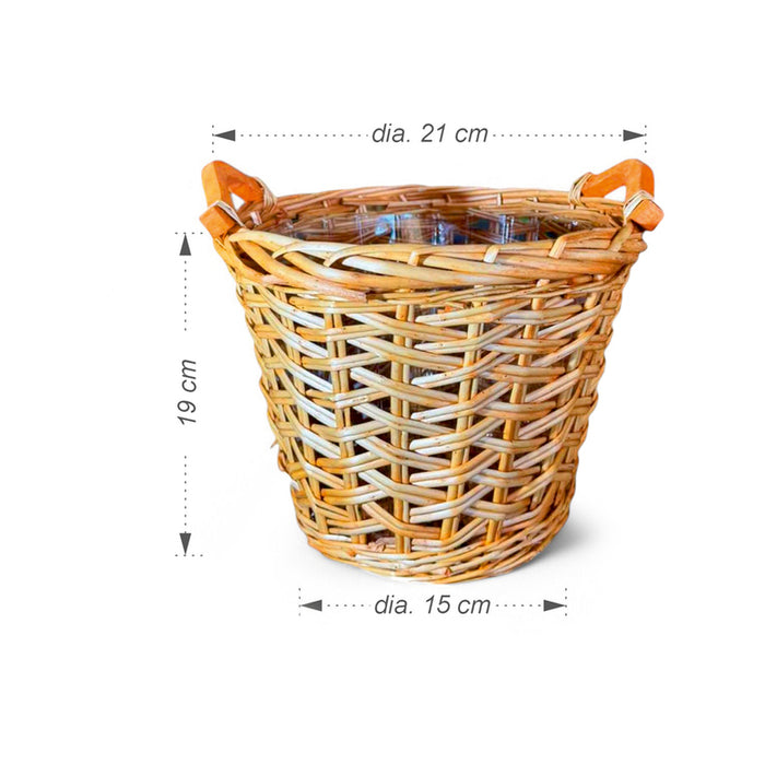 WICKED BASKET S 19X21CM GARDEN STAR HD-10875-S