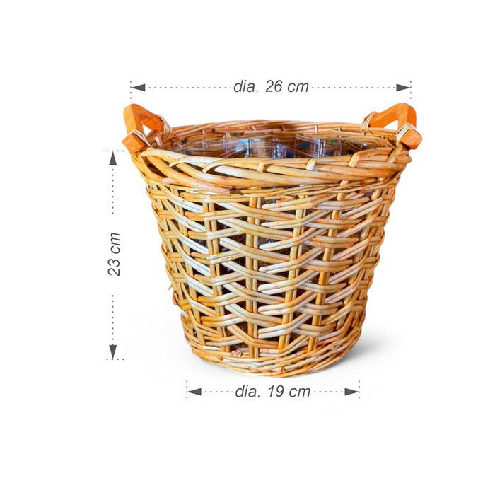 WICKED BASKET M 23X26CM GARDEN STAR HD-10875-M