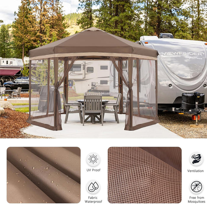 GARDEN POP-UP TENT 339X339X250CM GARDEN STAR HD-10537