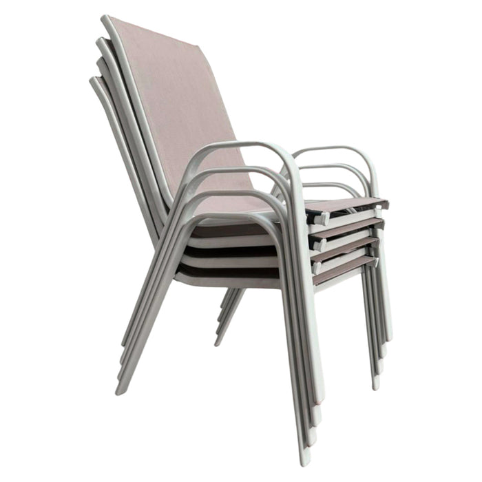 GARDEN CHAIR TEXTILE 71X55X92CM STIFFENING GARDEN STAR HD-11184