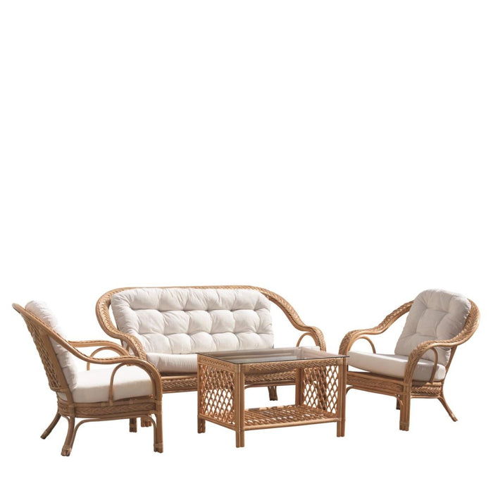 MOMA 4-PIECE RATTAN SET