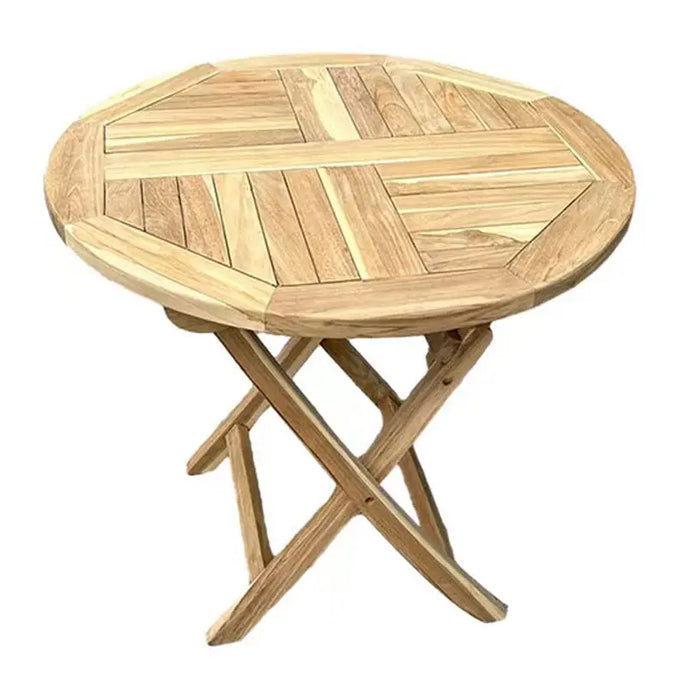 GARDEN TABLE TEAK 80X80X75CM GARDEN KINGS CRISS CROSS - Маси<<<Градински мебели<<<Градина<<<Praktiker