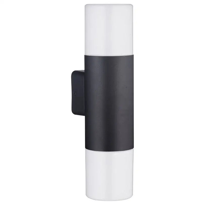 GARDEN WALL LIGHT E27 33CM ALUMINUM BLACK BELIGHT - Градински фенери<<<Външно