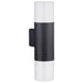 GARDEN WALL LIGHT E27 33CM ALUMINUM BLACK BELIGHT - Градински фенери<<<Външно
