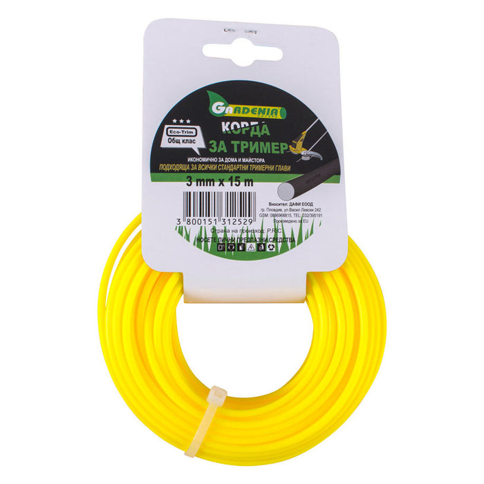 CORD FOR TRIMMER PROFILE CIRCLE GARDENIA 3 MM 15 M