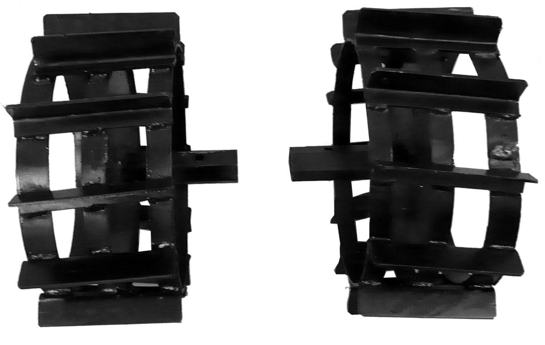 SET OF METAL WHEELS A3