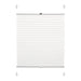 GARDINIA PLEATED BLINDS 68X210 CM WHITE - Щори<<<Корнизи щори и пердета<<<Мебели и интериор<<<Praktiker