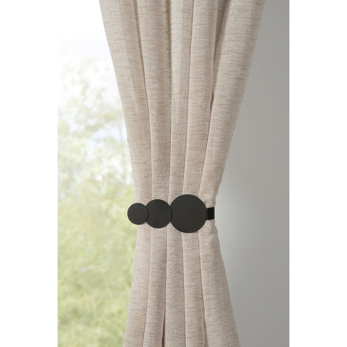 ACCESSORY DECORATIVE BRACKET GARDINIA CIRCLES BLACK