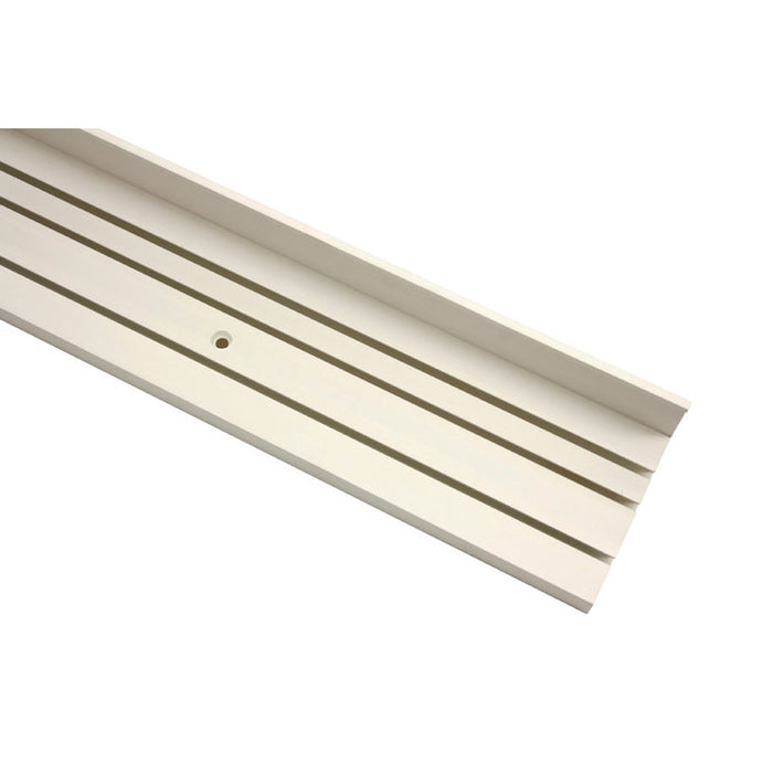 TRI-CHANNEL PVC MOLDING WITH FRONT GARDINIA 210 CM.