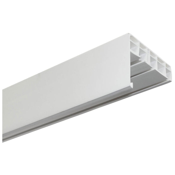 TRI-CHANNEL PVC MOLDING WITH FRONT GARDINIA 350 CM.