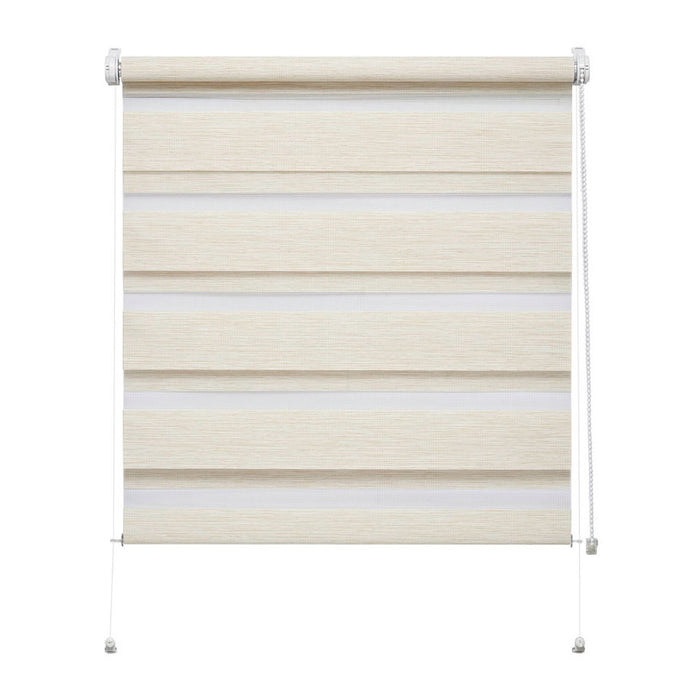 PREMIUM DOUBLE ROLL BLIND GARDINIA 61.5X150 CM. NATURE CREAM