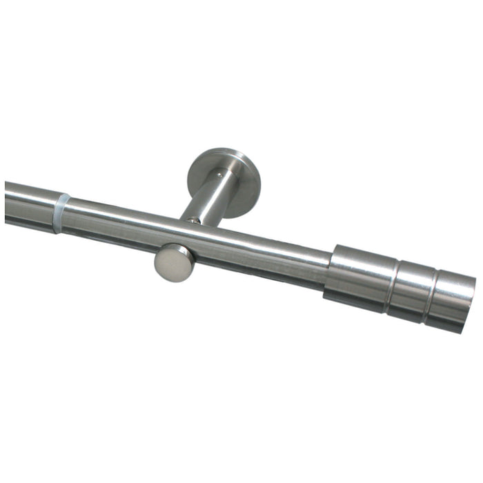 EXTENDABLE METAL CORNER GARDINIA CYLINDER 190-360 CM STEEL