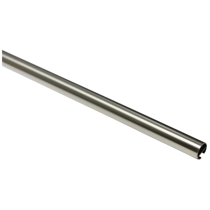 CORNICE PROFILE GARDINIA CHICAGO 200 CM STEEL OPTIC