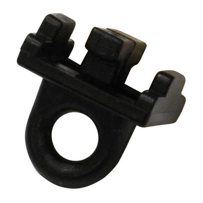 STOPPER FOR ALUMINUM BAR GARDINIA 6 MM. BLACK