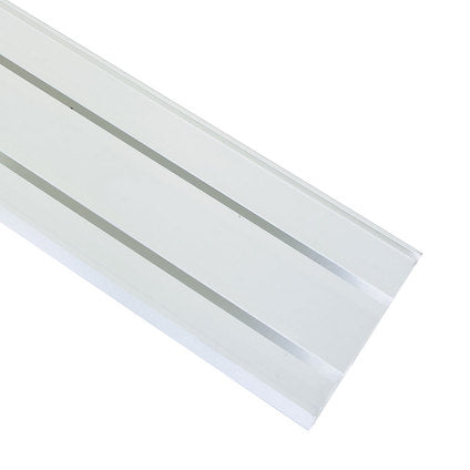 DOUBLE-CHANNEL PVC GARDINIA MOLDING 120 CM.