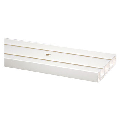 DOUBLE-CHANNEL PVC GARDINIA MOLDING 250 CM.