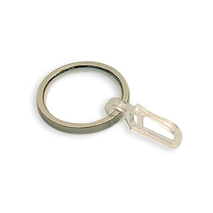 ACCESSORY RING WITH HOOK GARDINIA CHICAGO STEEL OPTIC 10 PCS.