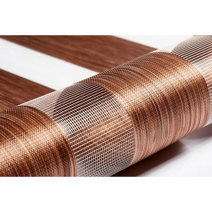 PREMIUM DOUBLE ROLL BLIND GARDINIA 68X215 CM. NATURE BROWN