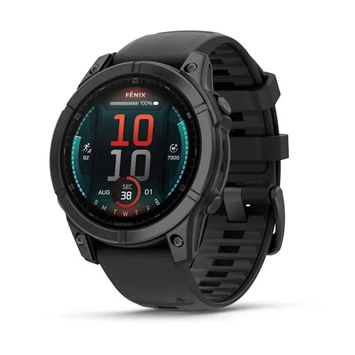Garmin Fenix E 3.3 cm (1.3’’) AMOLED 47 mm Digital 416 x 416 pixels Touchscreen Black Wi-Fi GPS (satellite) - Sports